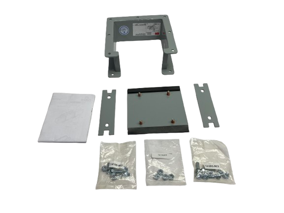 Hoffman F66LN3 Nipple Lay-in Hinged-Cover Gray 6" x 6" x 3" 19950 - Maverick Industrial Sales