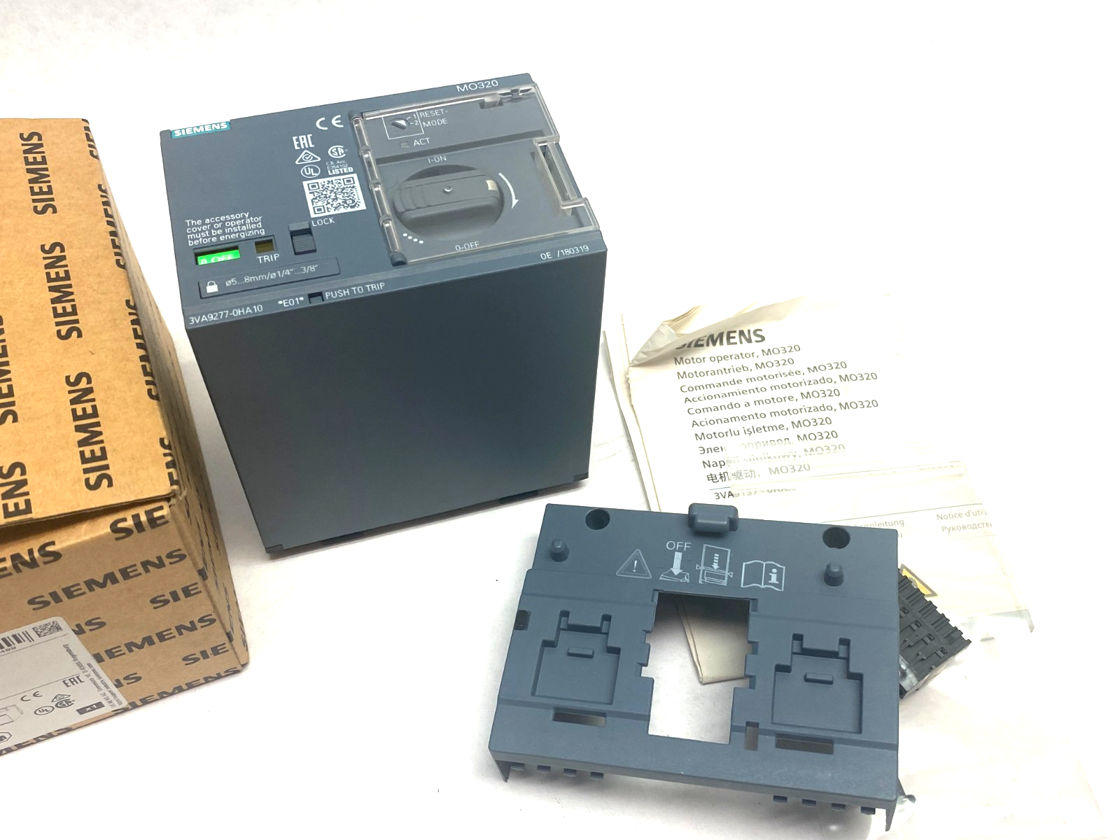 Siemens 3VA9277-0HA10 Motor Operator MO320 24-60 V DC Accessory for 3VA52 - Maverick Industrial Sales