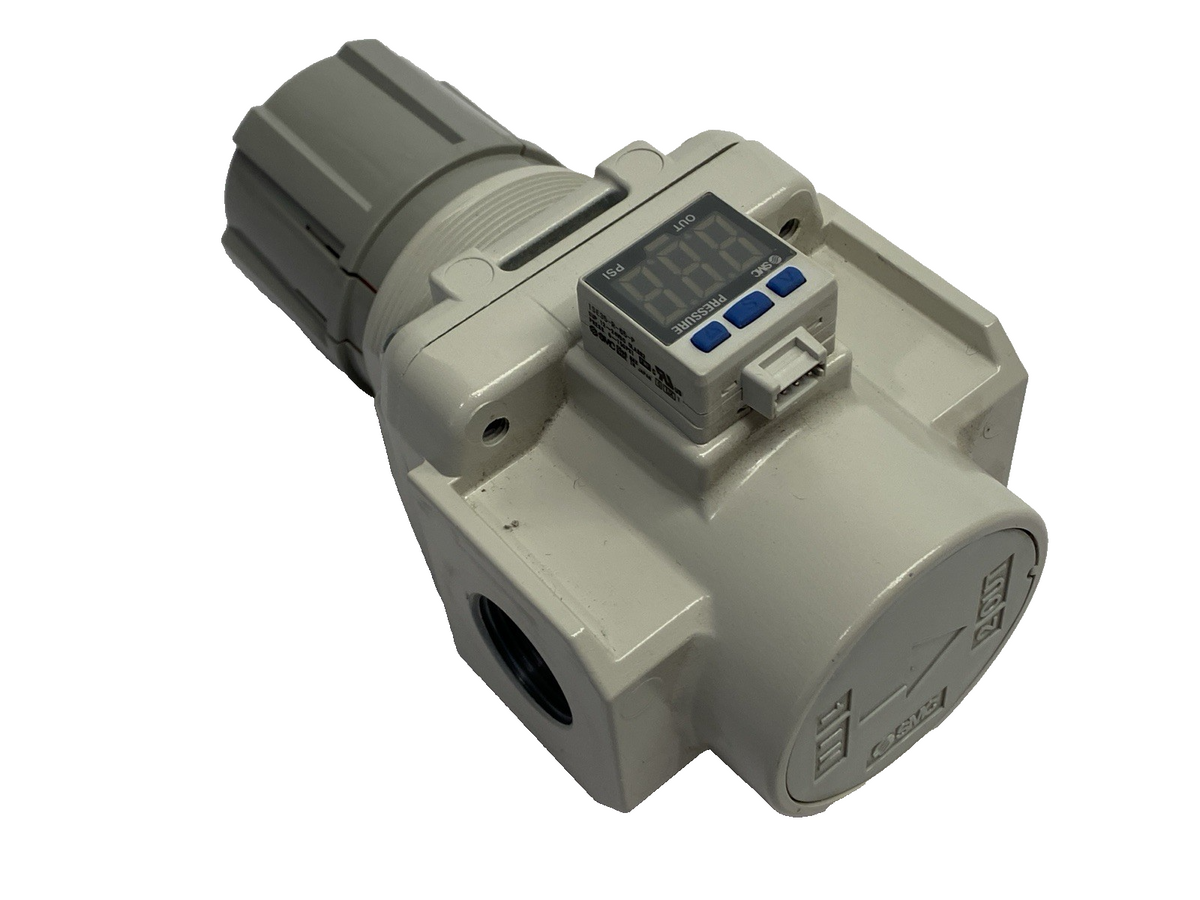 | SMC AR50-N06E4-Z-B Pneumatic Regulator 3/4" - New – Open box - Maverick Industrial Sales