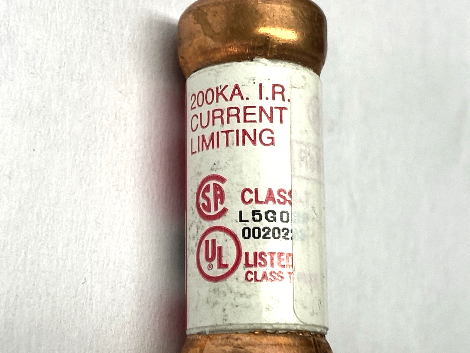 Littelfuse JLLS015 Current-Limiting Powr-Gard Fuse Class T 600VAC 15A - Maverick Industrial Sales