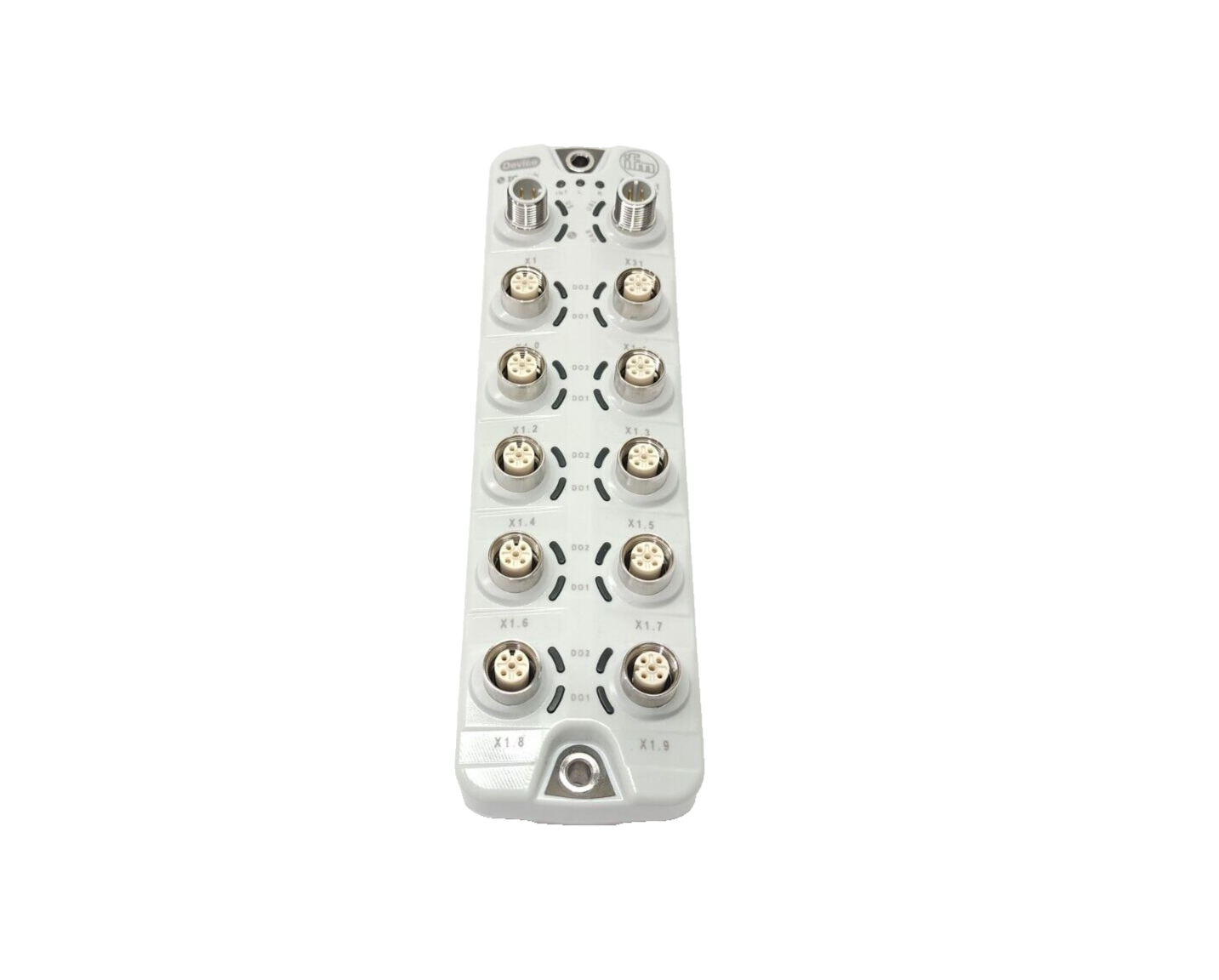 ifm AL2231 IO-Link Compact Line Module, IO-Link Module 10x2 DO M12 IP69K - Maverick Industrial Sales