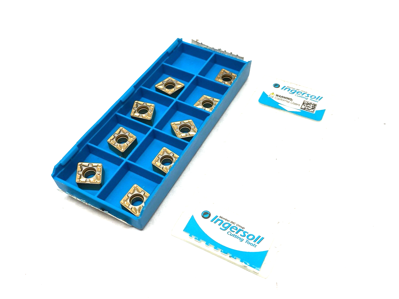 5523629 | Ingersoll RhinoTurn Chipbreaker Insert CNMG090408PC TT8125 PKG OF 9 - New – Open box - Maverick Industrial Sales