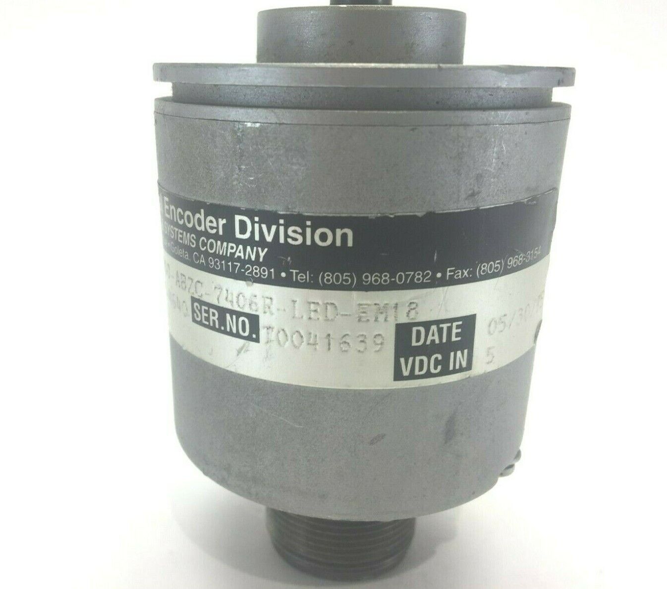 BEI H25E-SS-900-ABZC-7406R-LED-EM18 924-01002-4640 Rotary Encoder - Maverick Industrial Sales
