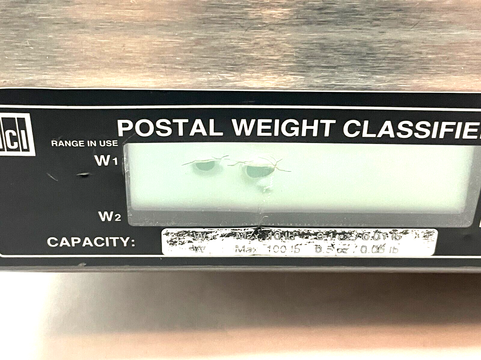 NCI Postal Weight Classifier 10lbs Max W1 100lbs Max W2 - Maverick Industrial Sales