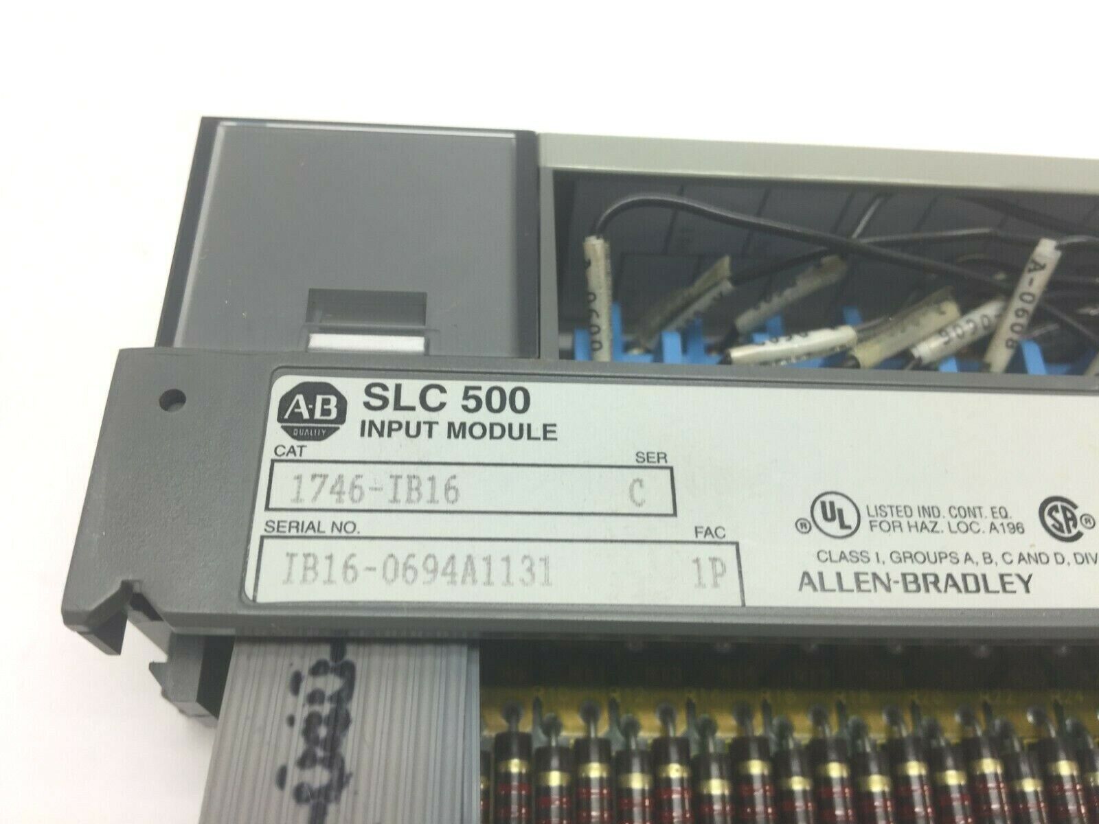 Allen Bradley 1746-IB16 PLC Input Module Ser C - Maverick Industrial Sales