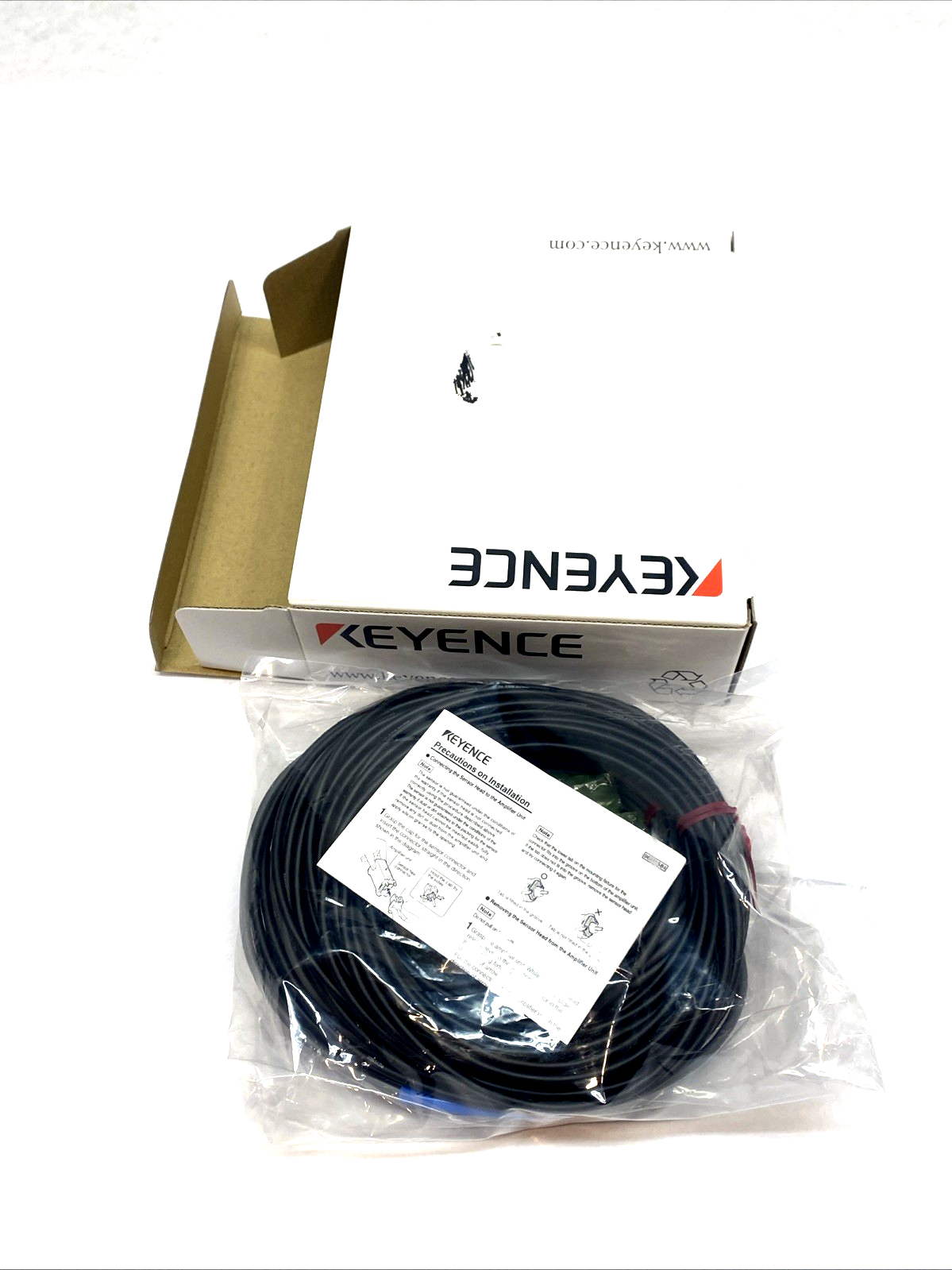 Keyence PX-H72 M12 Photoelectic Sensor Head IR LED 40m IP69K 10m - Maverick Industrial Sales