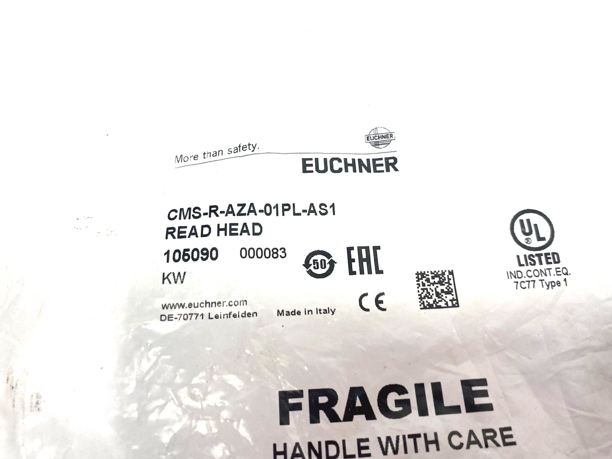 CMS-R-AZA-01PL-AS1 | Euchner Non-Contact Safety Switch Read Head 105090 - New - Maverick Industrial Sales