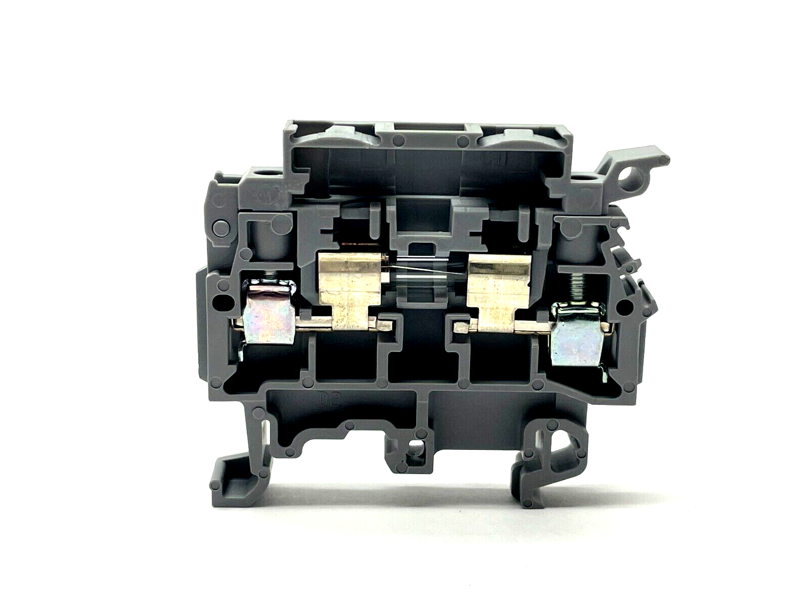 ABB Entrelec M4/8.SF Fused Terminal Blocks Gray 10A 1SNA115657R2500 LOT OF 2 - Maverick Industrial Sales
