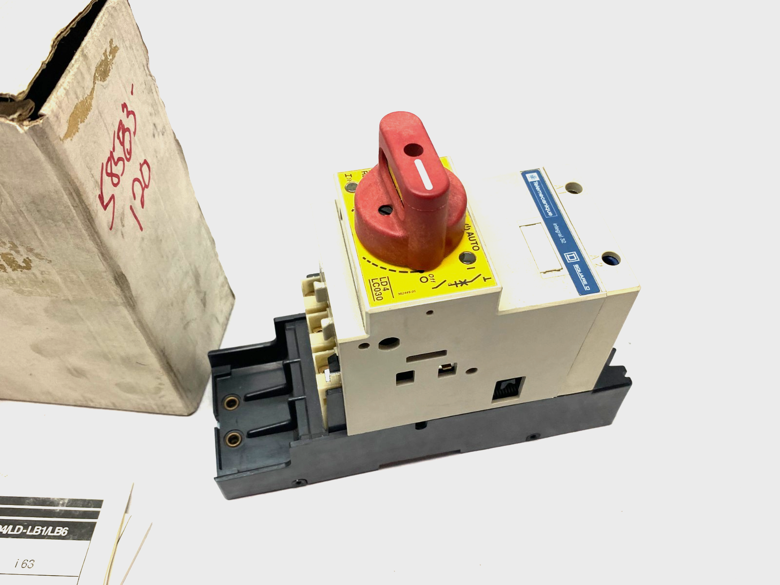 Square D Telemecanique LD4 LC030FCH51 Integral DOL Contactor Breaker 809970 - Maverick Industrial Sales