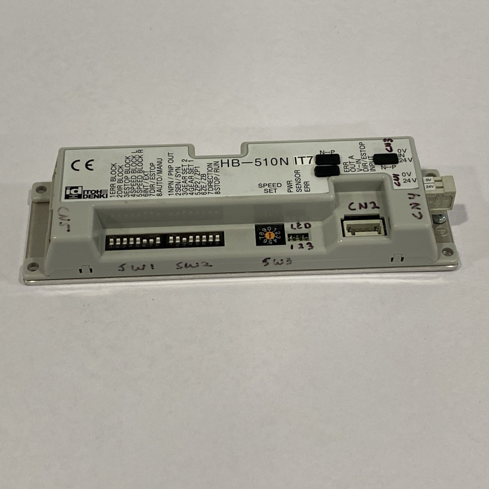 Itoh Denki HB-510N ZPA Hybrid Drive Card, 9 Pin Connector NPN - Used - Maverick Industrial Sales