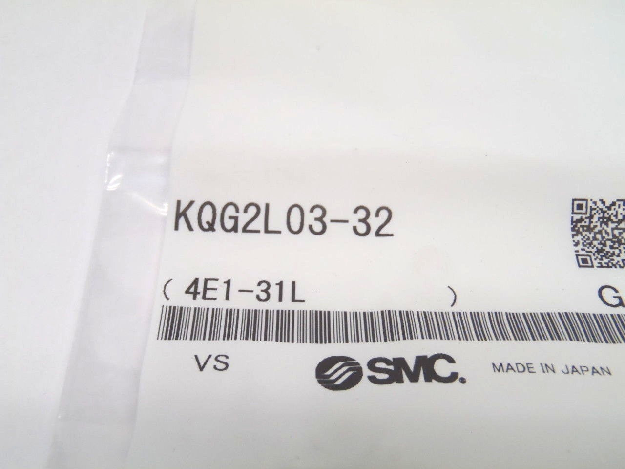 SMC KQG2L03-32 Male Elbow 10/32 Pipe Fitting, 5/32" In Tube 316 Stainless Steel - Maverick Industrial Sales