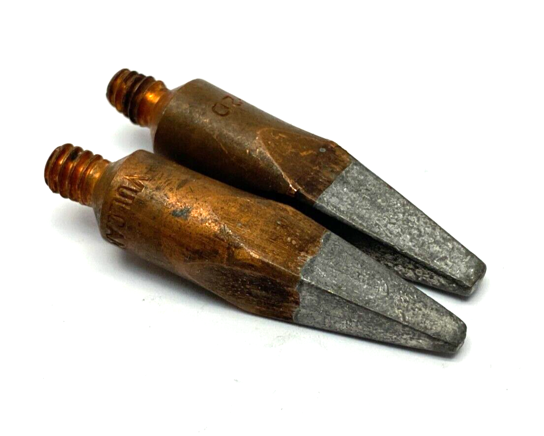 Vulcan 10-20 Soldering Iron Tips Broad Head Screw-Base LOT OF 2 - Maverick Industrial Sales