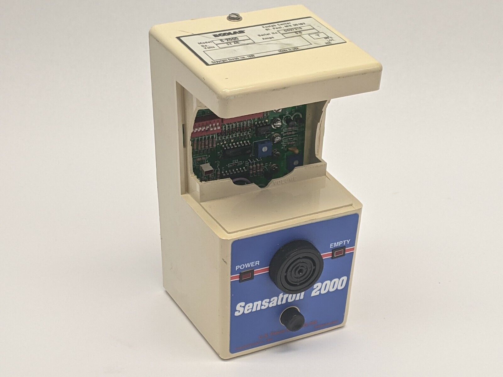 S-2000 | Ecolab S-2000 Sensatron 2000
