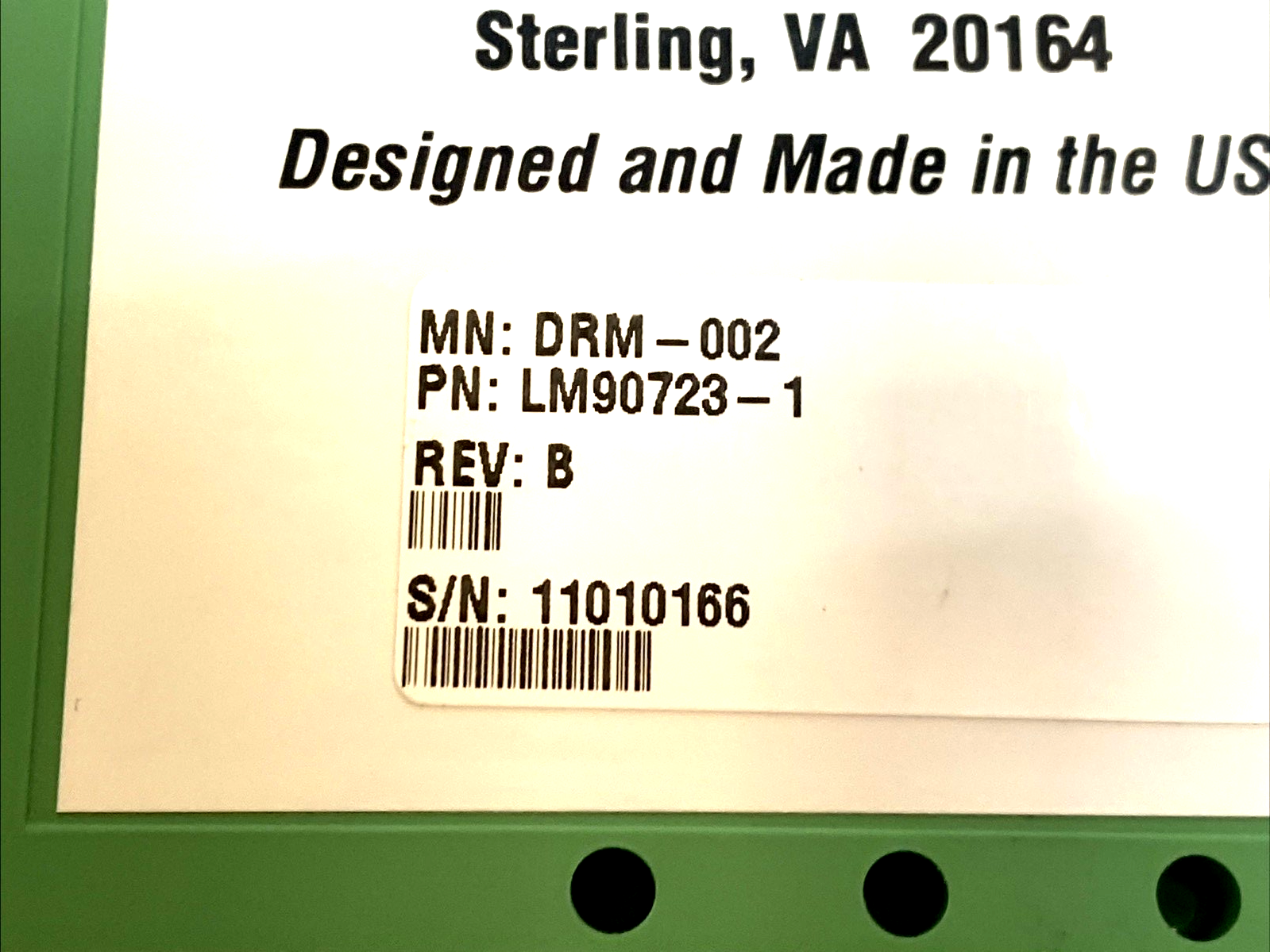 DRM-002 | EIT DIN Rail UV Intensity Monitor w/ Alarm 0-10V 4-20mA - Used - Maverick Industrial Sales