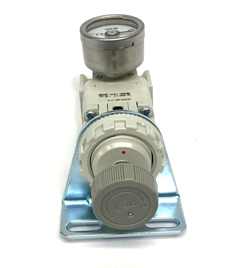 SMC IR1200-N01-Z-A Zero Bleed Precision Regulator 2.9~30psi Set Press 1/8" NPT - Maverick Industrial Sales