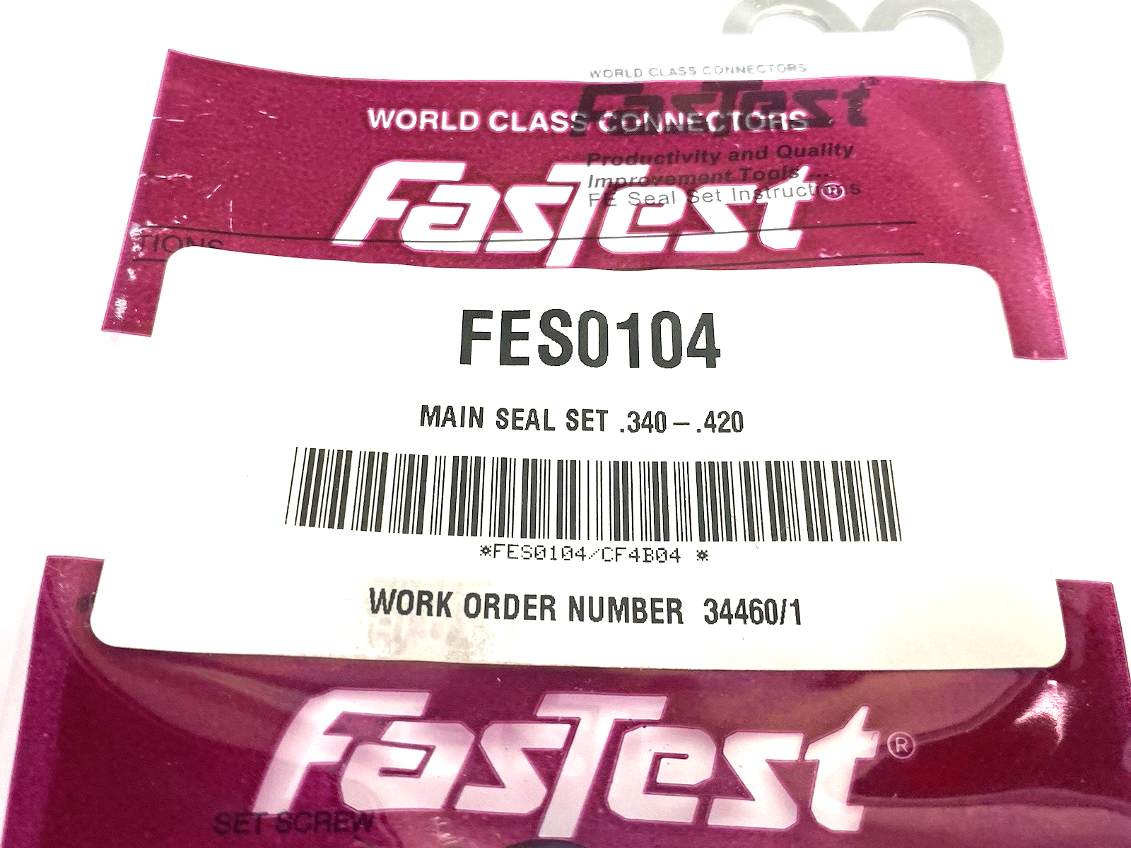 FES0104 | Fastest Main Seal Kit .340 - .420 - New - Maverick Industrial Sales