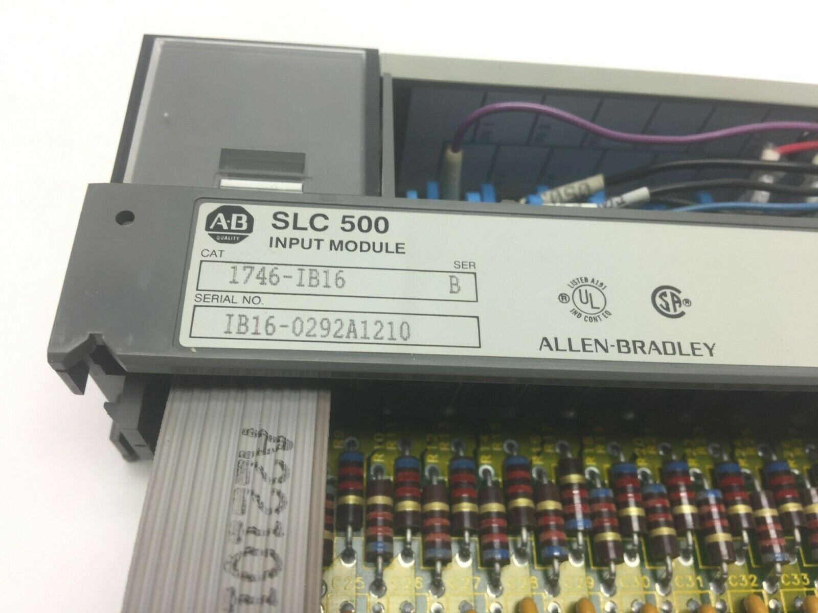 Allen Bradley 1746-IB16 Ser. B SLC 500 Input Module 16-Inputs 24VDC - Maverick Industrial Sales