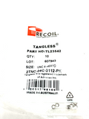 Recoil TL23542 Tangless Free Running Insert Size: UNC 4-40X1D 2TNC-04C-0112-PK - Maverick Industrial Sales