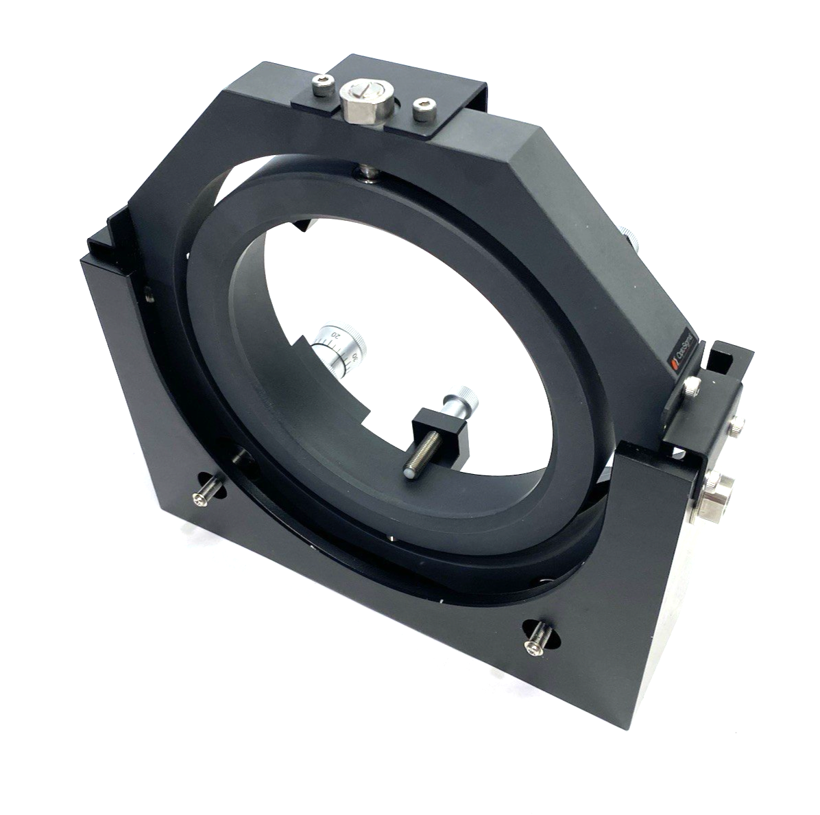 MDH-150 | OptoSigma Extra-Large Precision Gimbal Mirror Holder 150mm - New – Open box - Maverick Industrial Sales