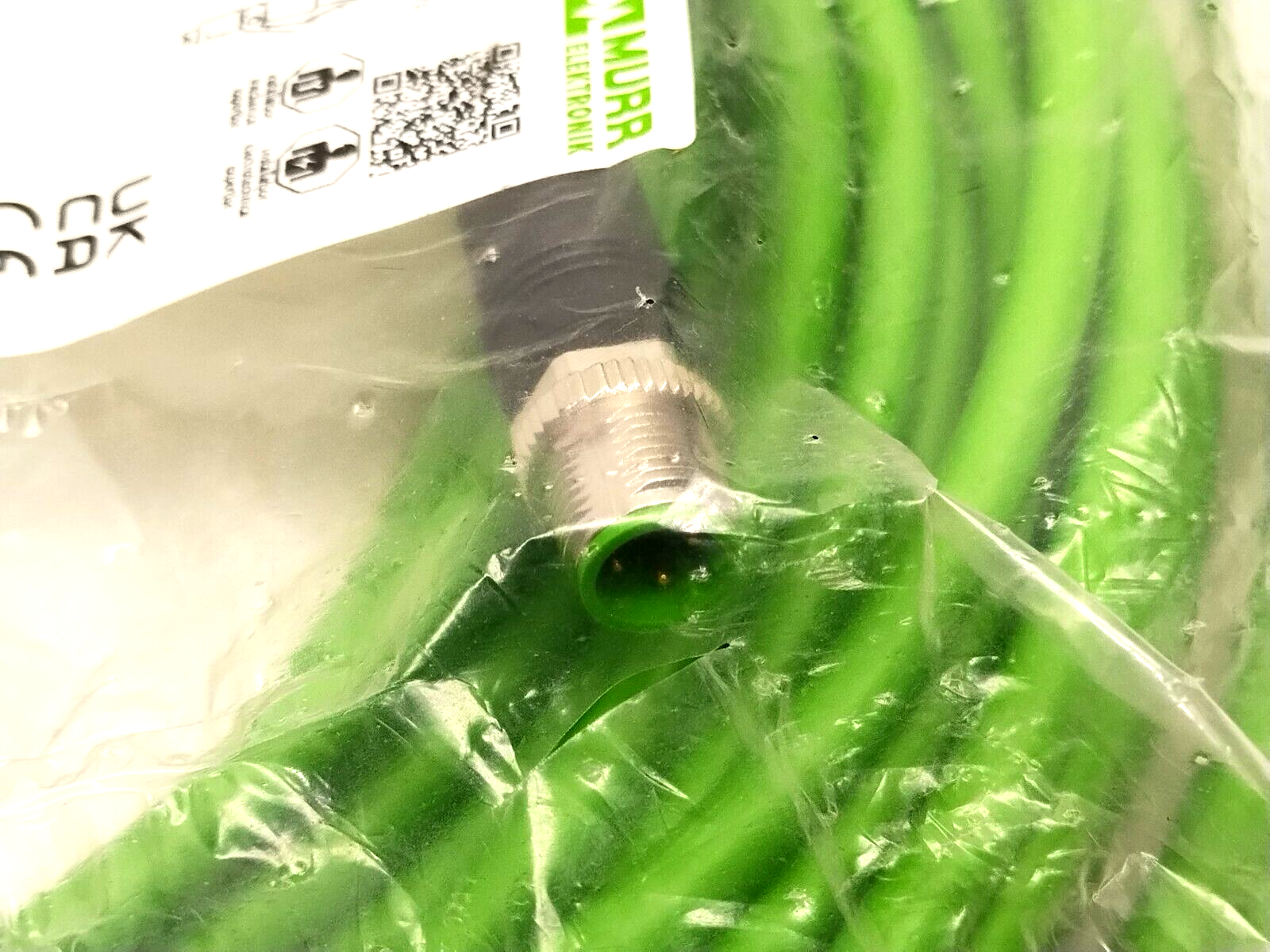 Murr Elektronik 7000-44711-7962000 Double End Cordset M12 Male 4-Pin To RJ45 20m - Maverick Industrial Sales