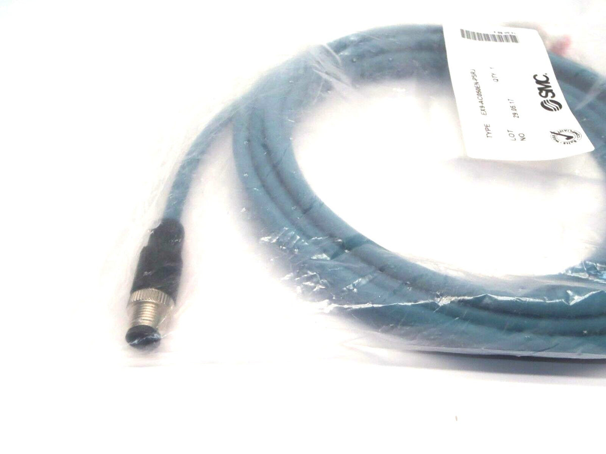 SMC EX9-AC050EN-PSRJ Com. Cable M12 to RJ45 5m Length - Maverick Industrial Sales