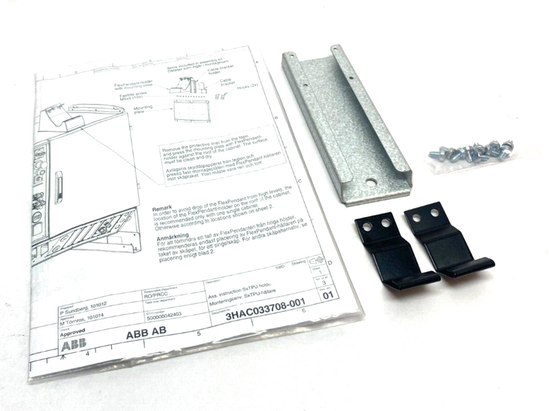 ABB 3HAC025042-001 Cable Holding Bracket for Robot Cables and Controller - Maverick Industrial Sales