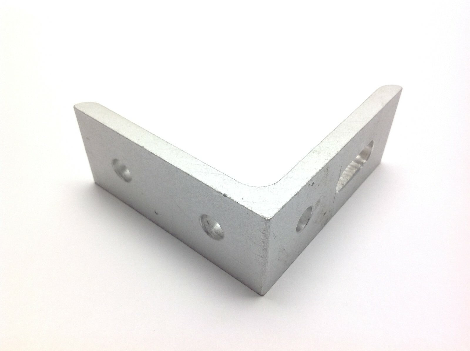 80/20 4 Hole Slotted Corner Bracket 3” x 3” x 1-5/16” Width - Maverick Industrial Sales