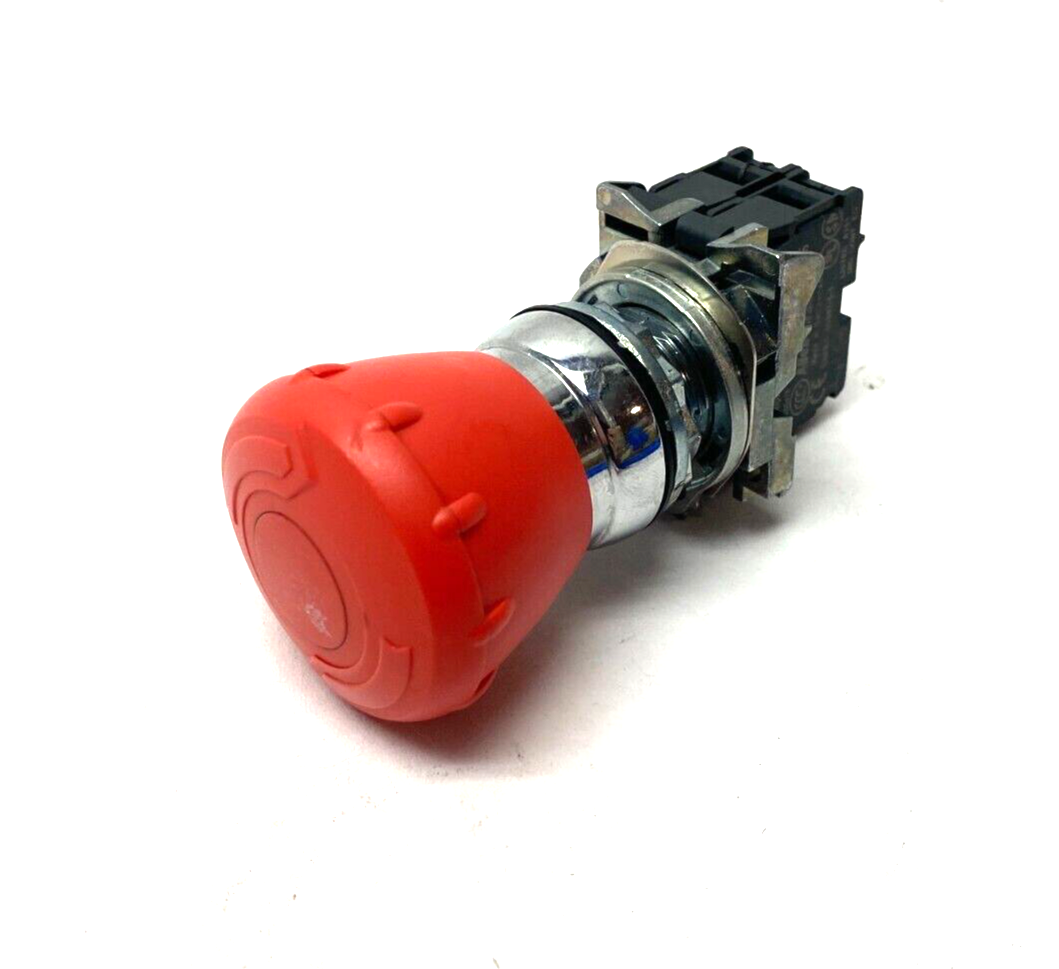 Allen Bradley 800FM-MT44 Emergency Stop Twist-Release Mushroom Head Pushbutton - Maverick Industrial Sales