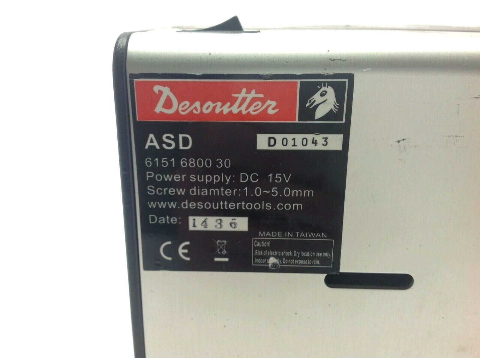 Desoutter 6151680030 ASD Automatic Screw Dispenser NO POWER SUPPLY - For parts or not working - Maverick Industrial Sales