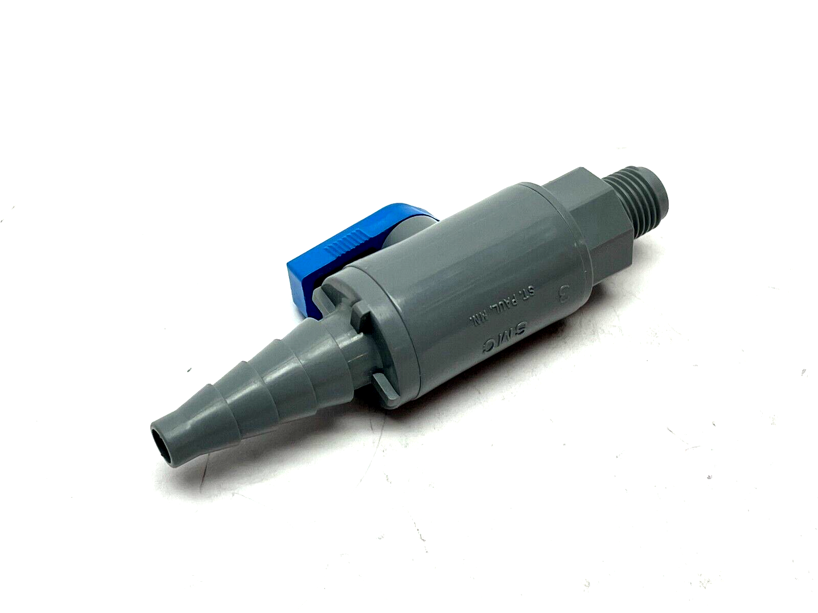 SMC 6386590 Ball Valve 1/4" MPT x 3/8" to 5/8" Barb - Maverick Industrial Sales