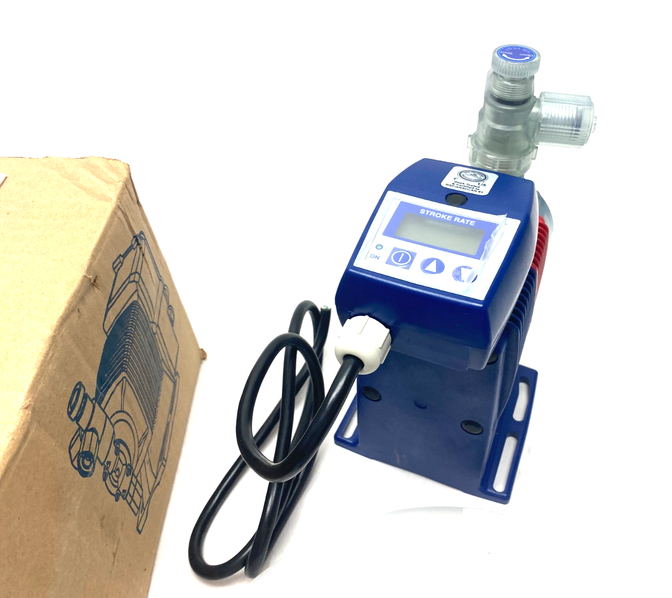 Walchem EZC36D1-VE EZ Series Electronic Metering Pump 6.3GPH 150psi Max - Maverick Industrial Sales