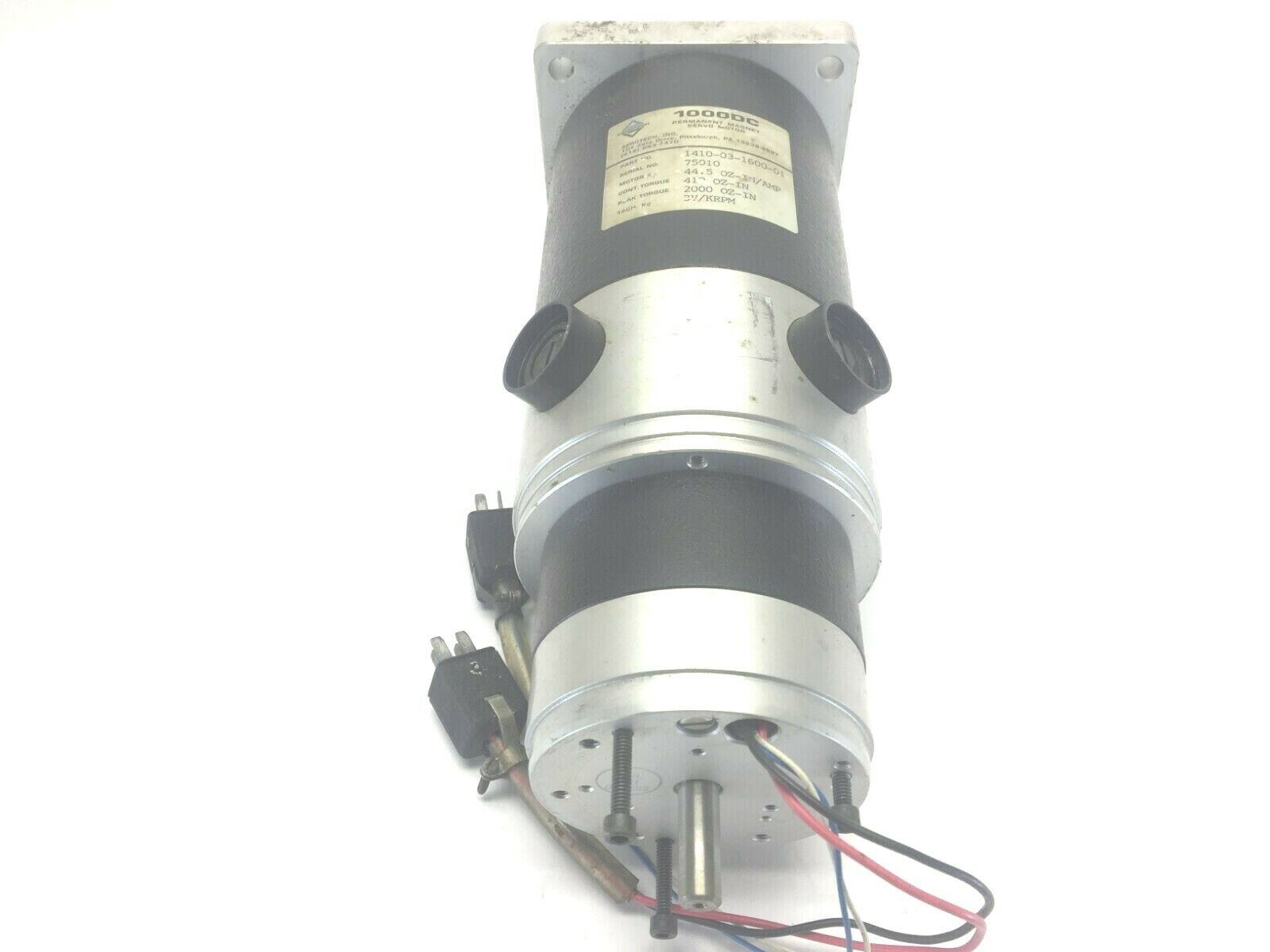 Aerotech 1410-03-1600-01 75010 1000DC Servo Motor - Maverick Industrial Sales