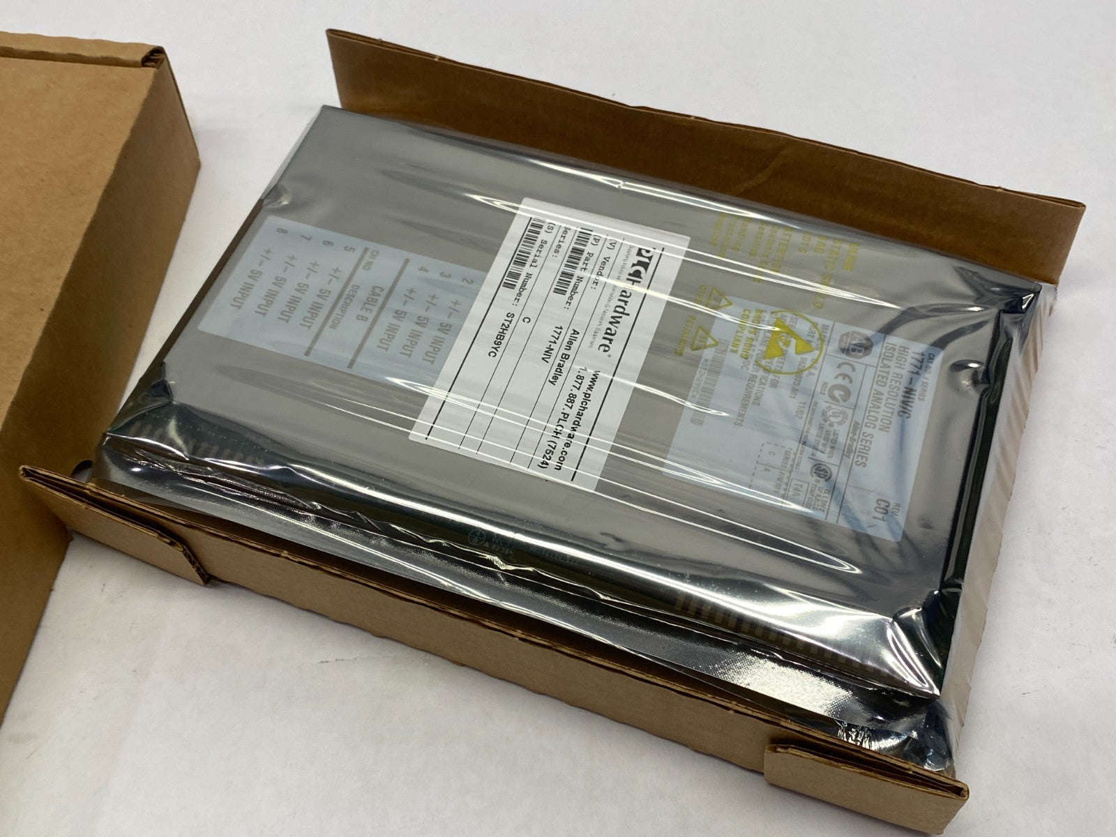 Allen Bradley 1771-NIV Ser. C High-Resolution 8-Chan Isolated Analog Input Mod. - Maverick Industrial Sales