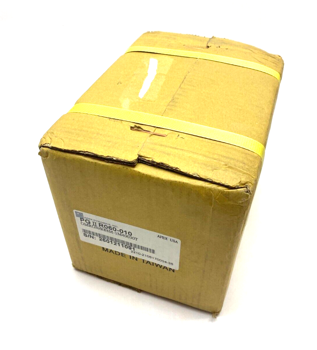 Apex Dynamics PGII-R060-010 High-Precision Right Angle Gearbox 10: 1 Ratio - Maverick Industrial Sales