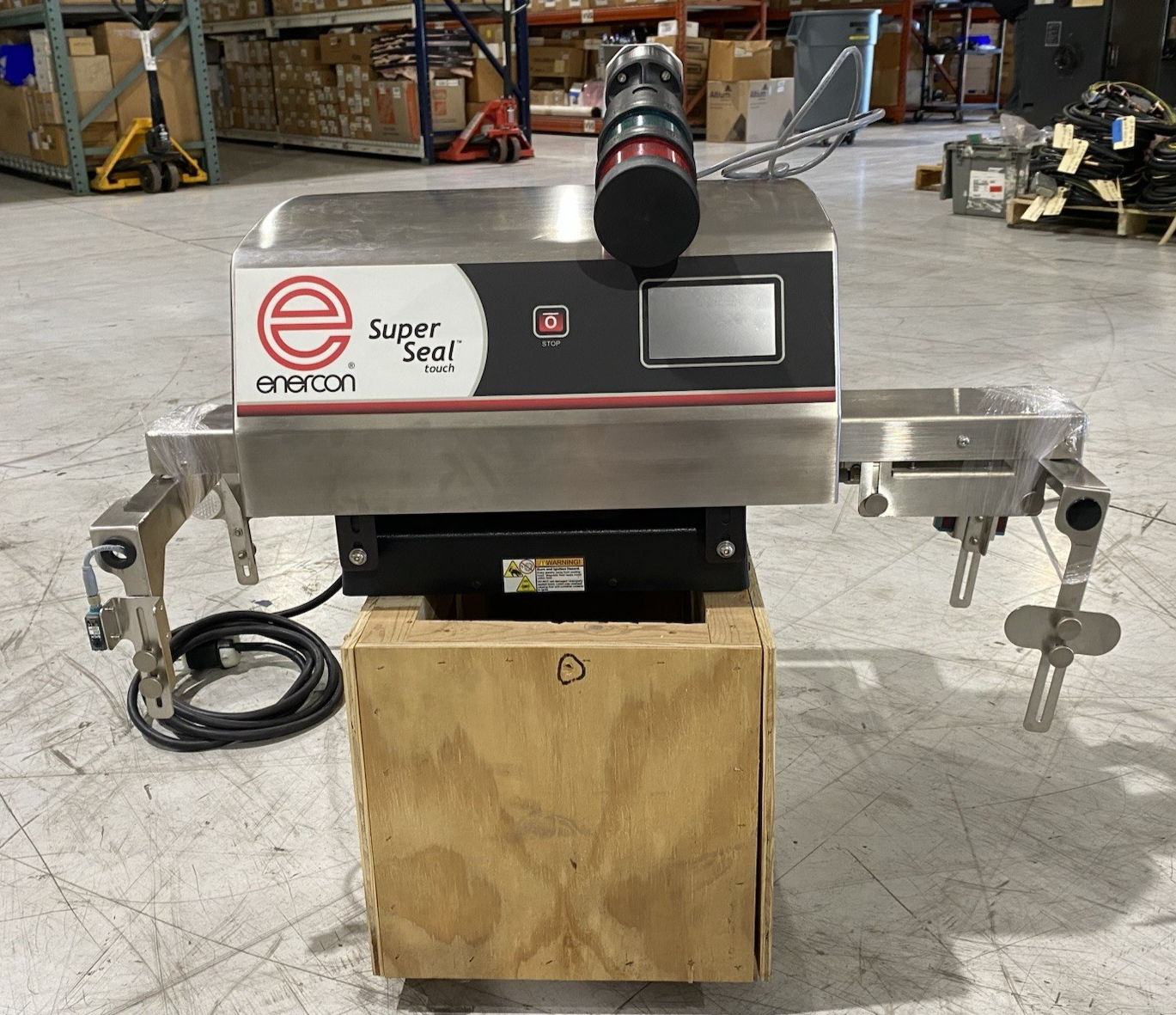 Enercon LM5609-04 Super Seal™ Touch 500 Induction Cap Sealer 1-Phase 208/240VAC - Maverick Industrial Sales