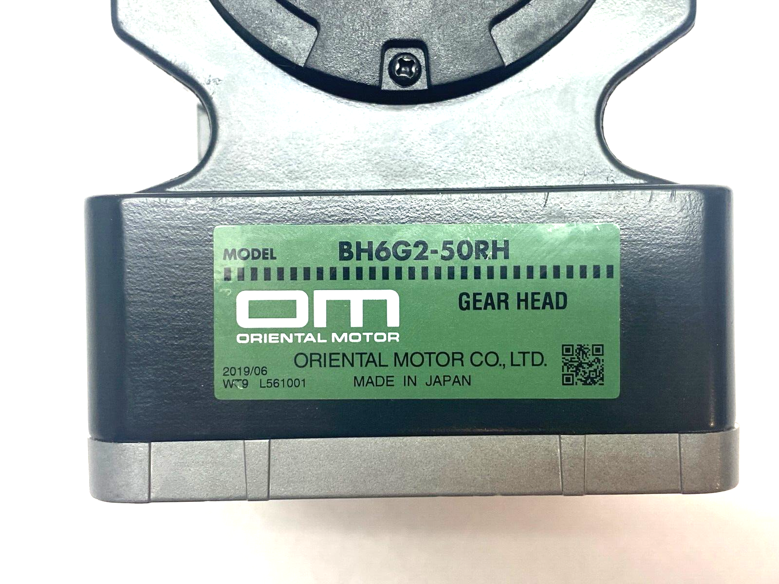 Oriental Motor BH6G2-50RH Hollow Shaft Gear Head Right Angle 50:1 25mm - Maverick Industrial Sales