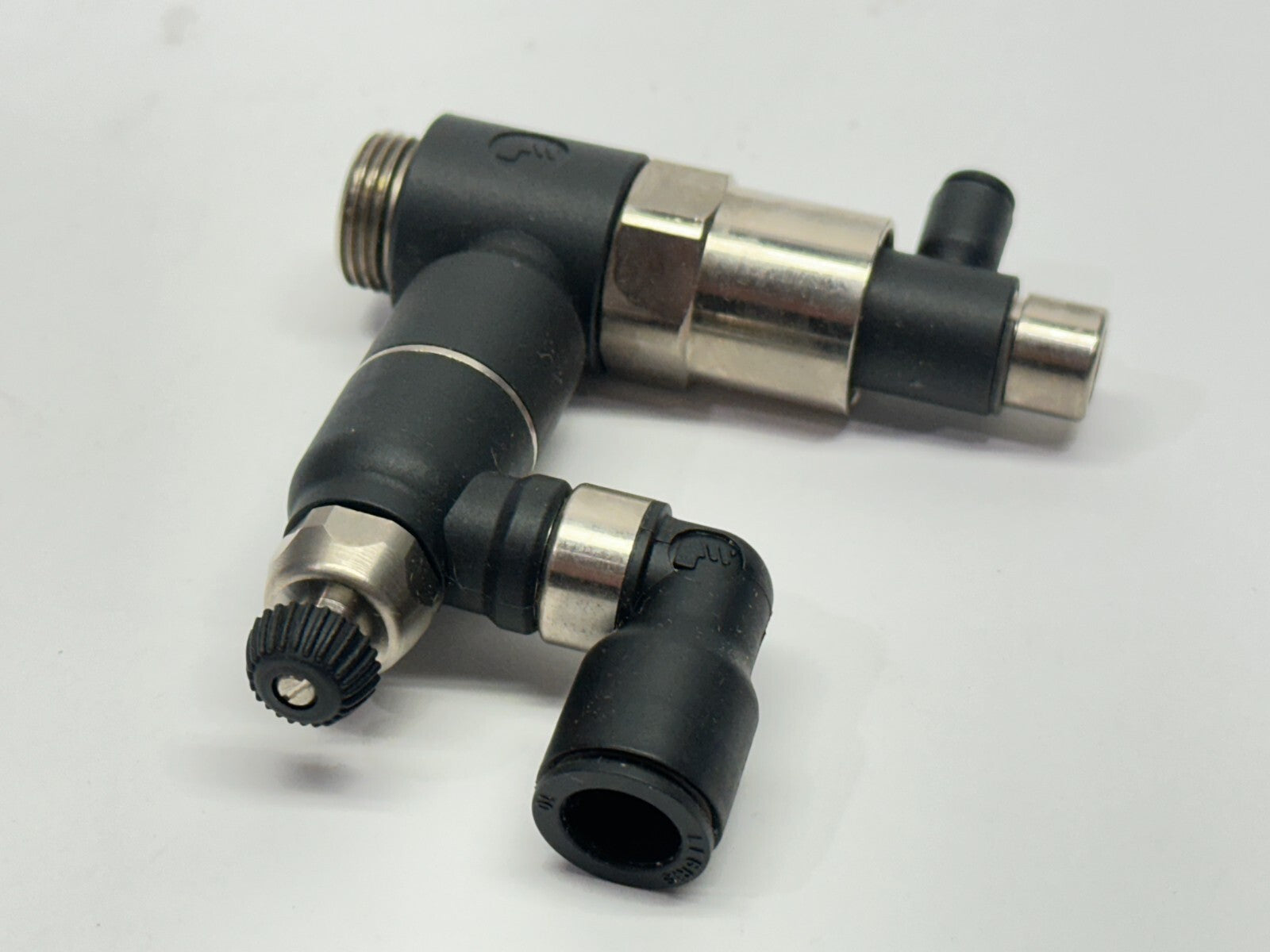 Parker Legris 7894 10 17 Pneumatic Piloted Non-Return Valve 3/8" 10mm OD - Maverick Industrial Sales