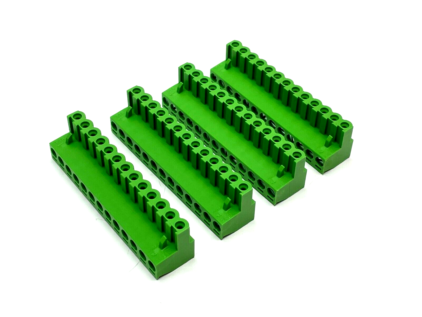 PTR Hartmann AK950/13-5.0-GREEN Connector Header 13-Pole LOT OF 4 - Maverick Industrial Sales