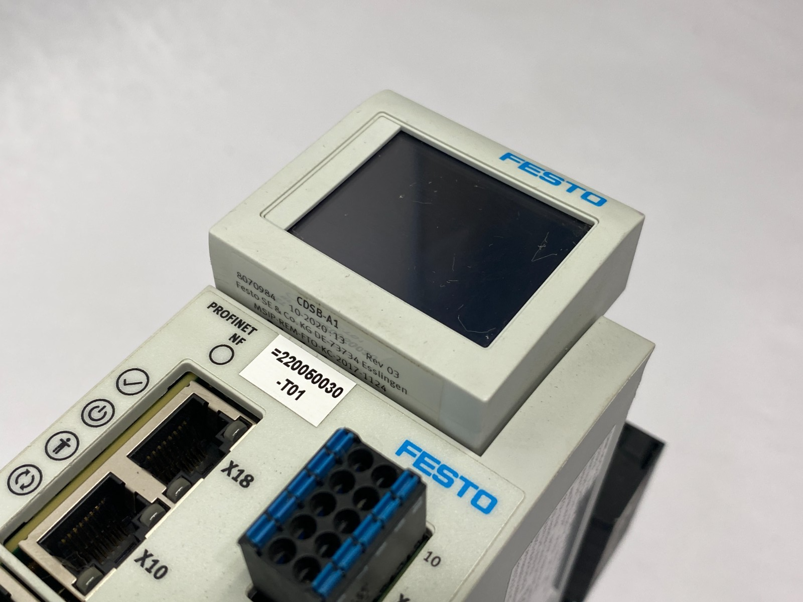 Festo CMMT-AS-C5-11A-P3-PN-S1 Servo Drive Vertical Mount 5340818 - Maverick Industrial Sales