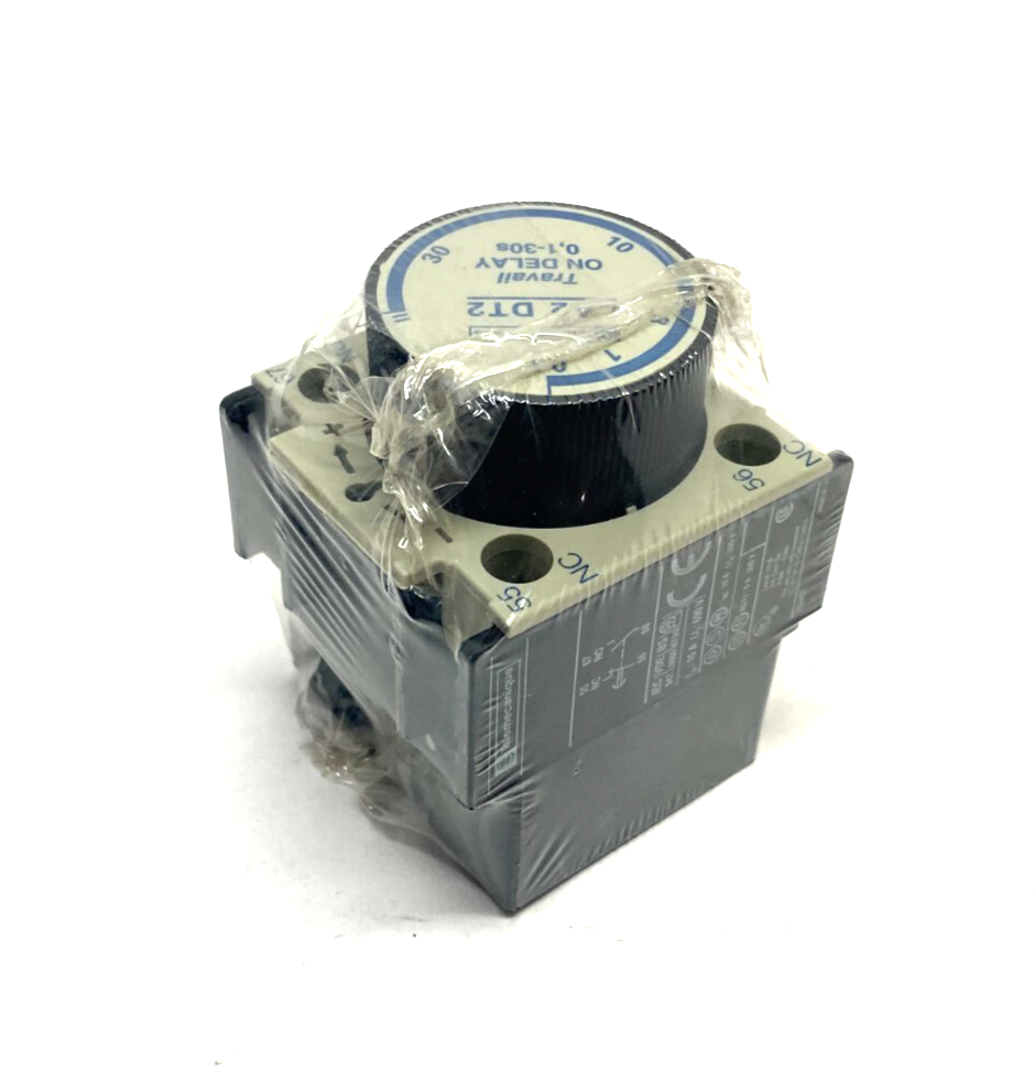Telemecanique LA2 DT2 Time Delay Contact Block 023002 NO BOX - Maverick Industrial Sales