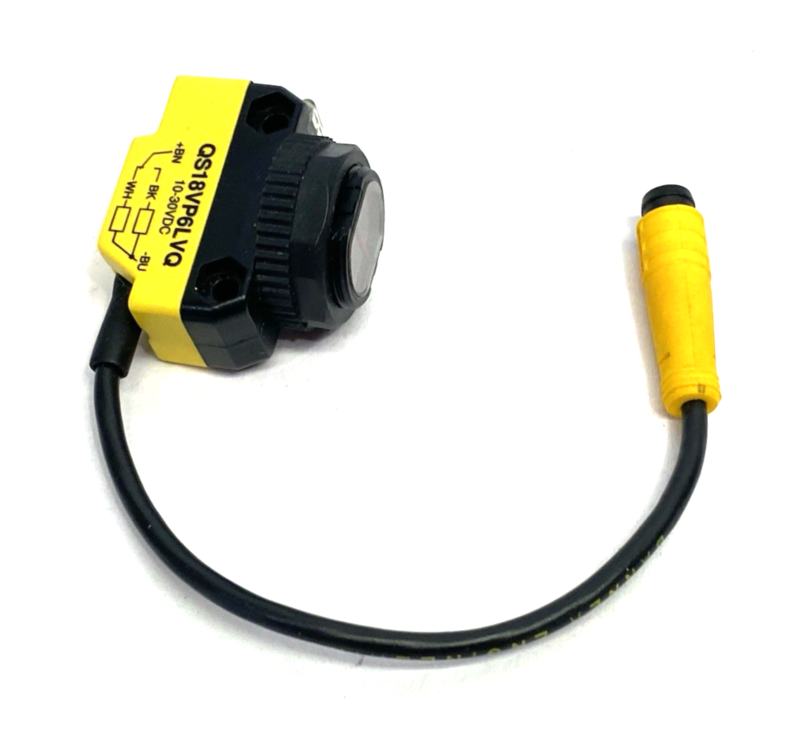 Banner QS18VP6LVQ WORLD-BEAM QS18 Series: Retro Photoelectric Sensor 61637 - Maverick Industrial Sales