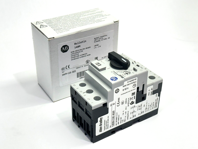 Allen Bradley 140M-C2E-B25 Ser D Motor Protector / Circuit Breaker 2.5A 3P - Maverick Industrial Sales