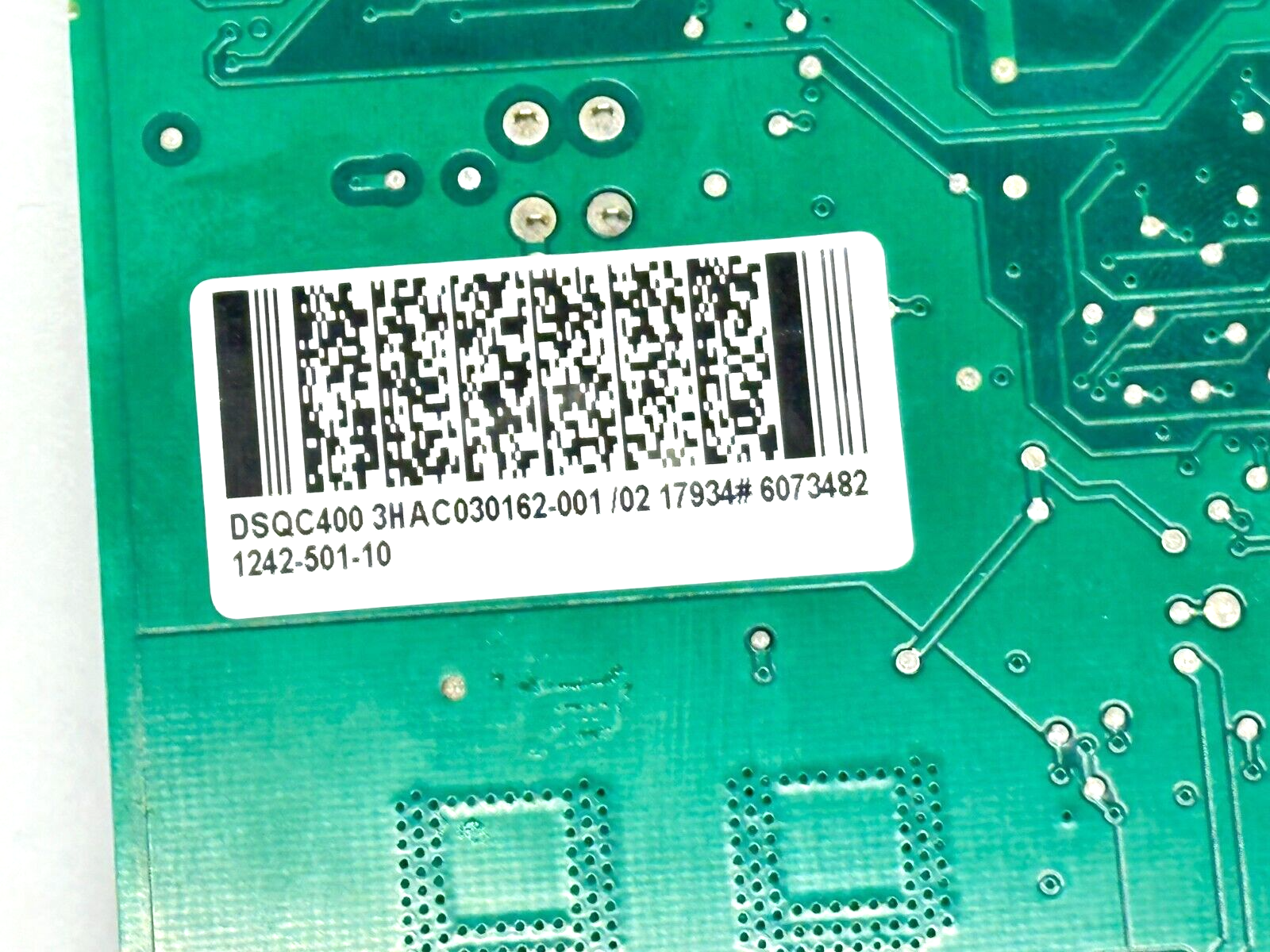ABB DSQC400 3HAC030162-001/02 Circuit Board 6073482 1242-501-10 - Maverick Industrial Sales