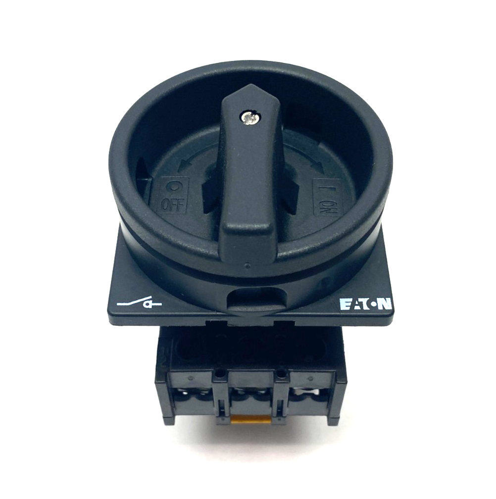 Eaton Moeller P1-25/EA/SVB-SW Main Disconnect Switch Black 3-Pole 048365 - Maverick Industrial Sales