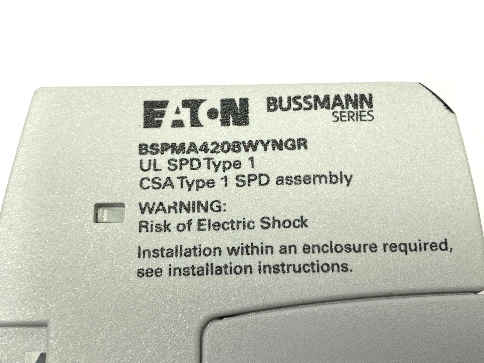 Eaton BSPMA4208WYNGR Industrial Surge Protector 275V - Maverick Industrial Sales