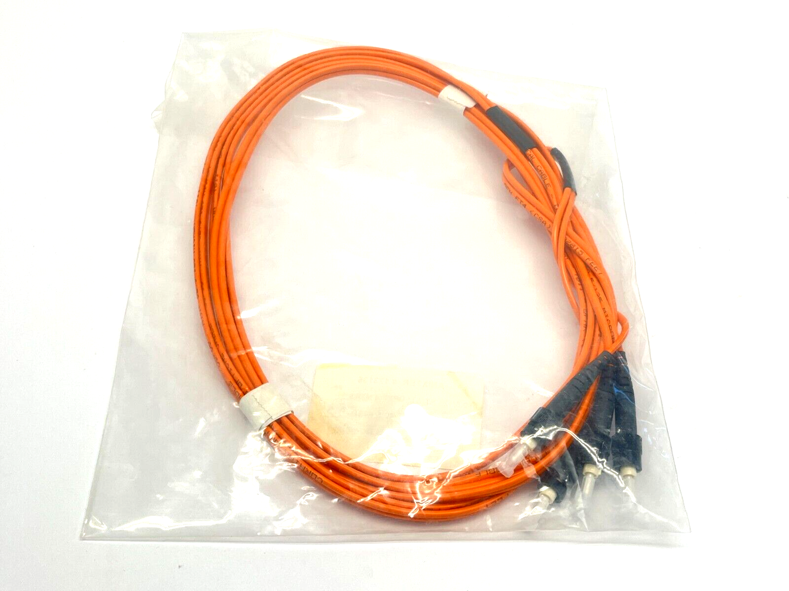 173135 | Anixter Fiber Optic Cable 62.5/125 ST ST DPX 4m - New - Maverick Industrial Sales