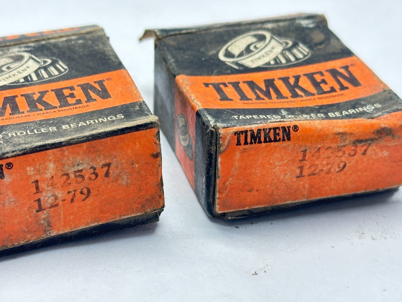 Timken 142537 12-79 Tapered Roller Bearing LOT OF 2 - Maverick Industrial Sales
