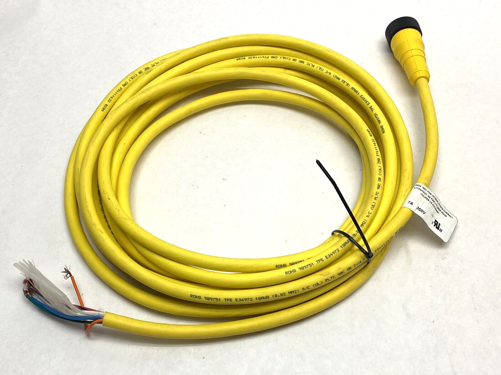 Lumberg Automation RK 90M-751/20F Single-Ended Sensor Cordset 500003194 - Used - Maverick Industrial Sales