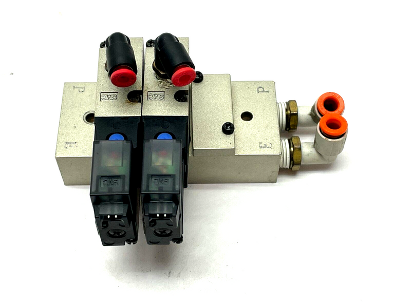 SMC VZ412 Solenoid Valve Manifold Assembly - Maverick Industrial Sales