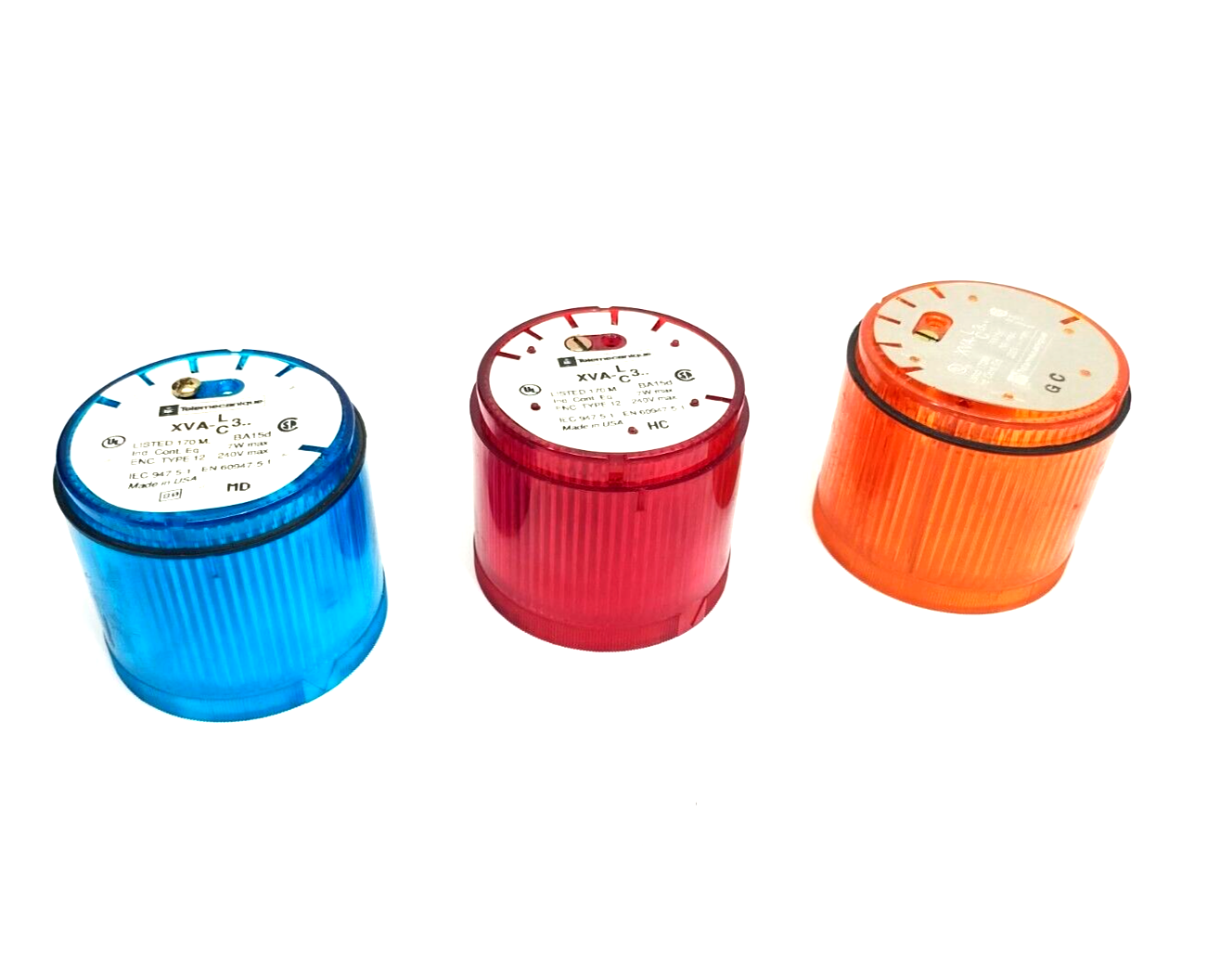 XVAC361, XVAC351, XVAC341, XVA-LC3 | Telemecanique XVA-LC3 Steady Light Indicator Beacon XVAC341, XVAC351, XVAC361 - Used - Maverick Industrial Sales